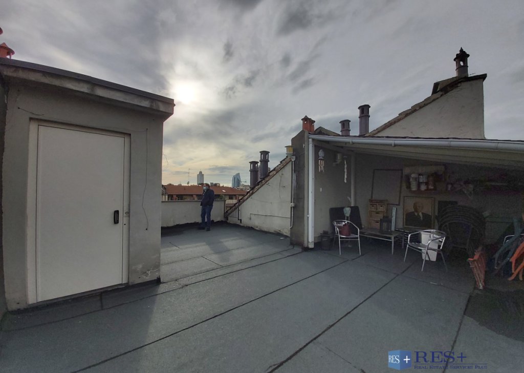 Vendita Appartamenti Milano - Appartamento unico per caratteristiche e luminosità su due livelli in Via Andrea Doria Località Buenos Aires - Loreto